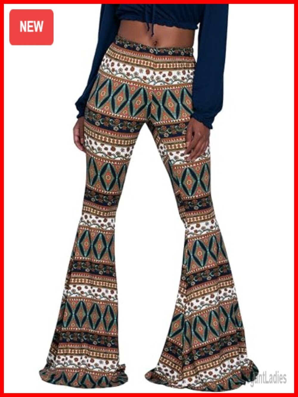 Soft Flared Leggings Pants Floor Length S-2XL Yoga Lounge Palazzo